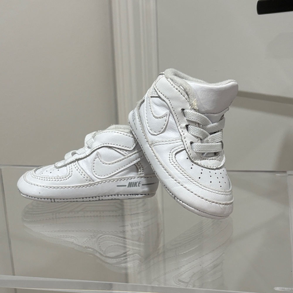 Nike Kids All-White Sneakers